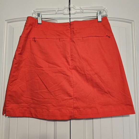 NWT Women's NIKE Golf Skort Coral Size‎ 8 - Picture 2 of 8